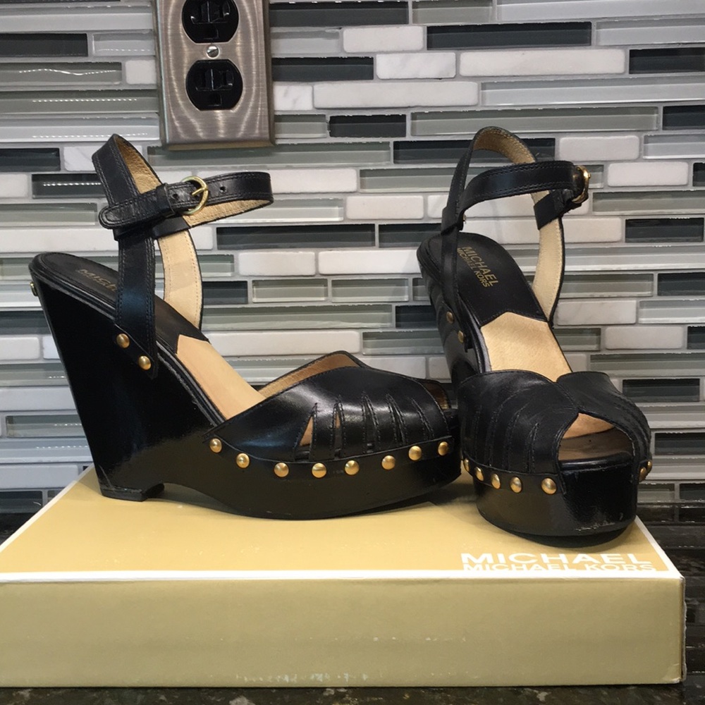 Michael Kors Platform Wedge Sandal